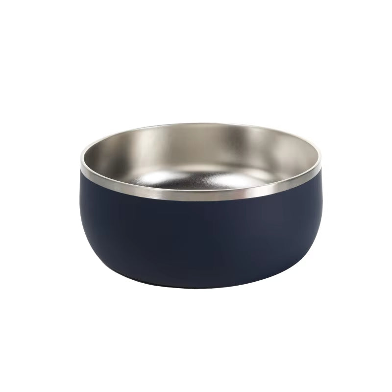 32Oz64Oz Dog Bowl for Food and Water Stainless Steel Pet Feeding Bowl Durable Non-Skid Doubl Wall Insulated Multi-Color Dog Bowl